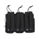 Triple Duo Mag Pouch (BK), The Triple Duo Mag Pouch is built for players who require increased magazine capacity without sacrificing organisation or accessibility
